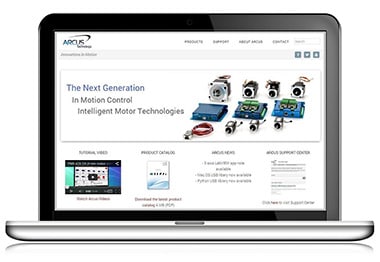 Arcus Technology UK Website