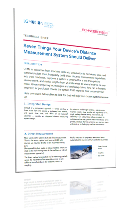 Seven Things Your Device’s Distance Measurement System Should Deliver